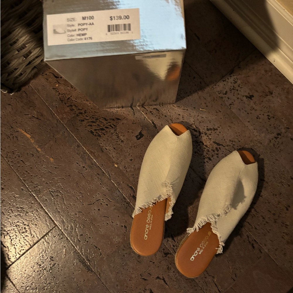 Andre Assous Hemp Mules